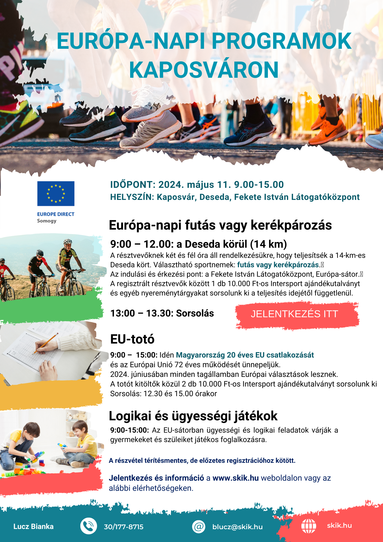 Európa-napi programok Kaposváron_plakát